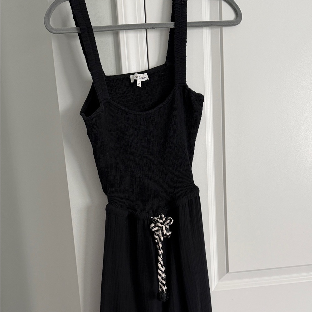 Elian Jumpsuit with Patterned Tie